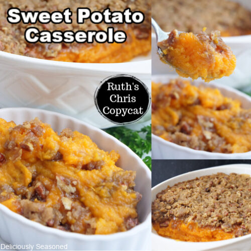 Sweet Potato Casserole {Ruth's Chris Copycat}