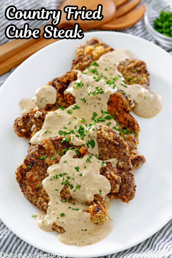 Country Fried Cube Steak and Gravy